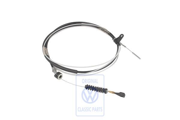 Volkswagen Transporter T3 gaskabel 3645 mm - rechts gestuurd, handgeschakeld