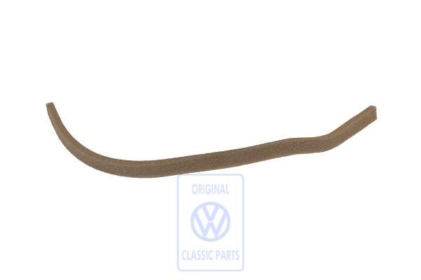 Volkswagen afdichtstrip luchtgeleidingskanaal airco 280x10 mm