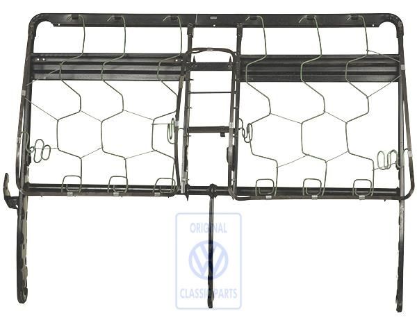 Volkswagen Transporter T3 rugleuningframe 3-zits achterbank met armleuningen