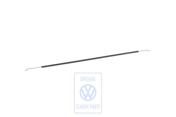 Volkswagen LT Mk1 bedieningskabel verwarmingskraan - wit, 610 mm