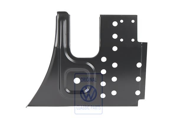 Volkswagen LT Mk1 reparatiedeel verbindingsplaat - rechts