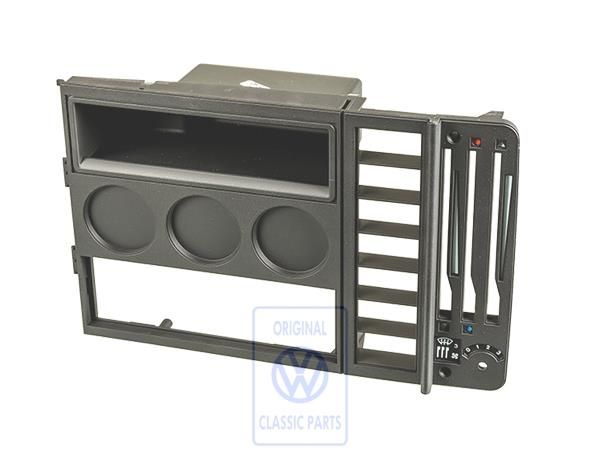 Volkswagen LT Mk1 afdekking ventilatie- en verwarmingsregeling