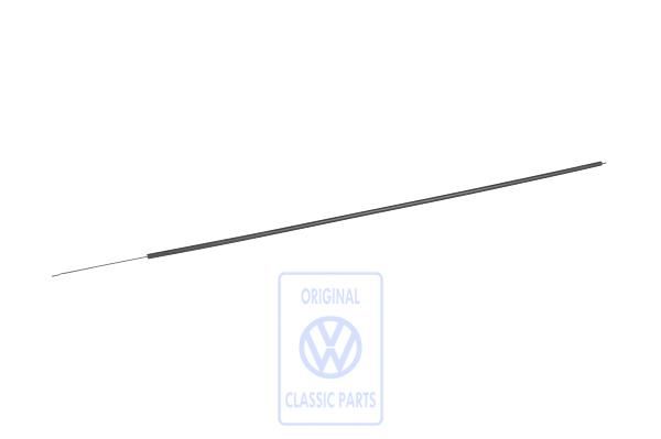Volkswagen LT Mk1 kabel frisse-luchtklep 560 mm - rood