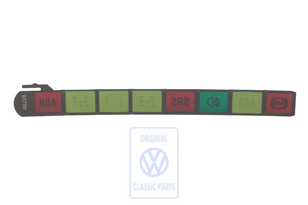 Volkswagen LT Mk2 symboolhouder controlelampjes (diesel)