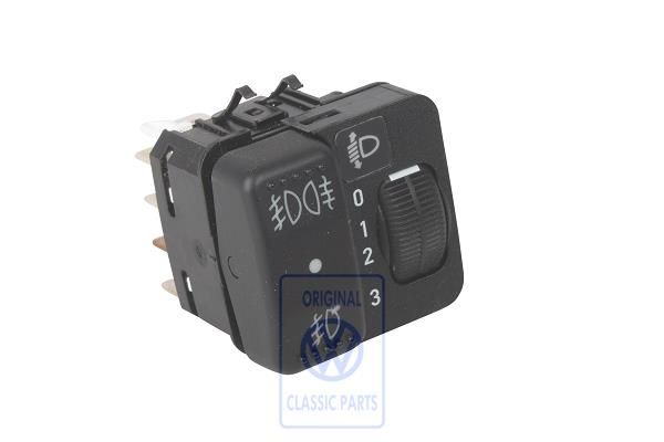 Volkswagen LT Mk2 schakelaar mistlampen en koplamphoogteverstelling