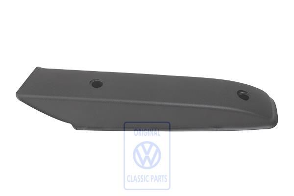Volkswagen LT Mk2 stootlijst - links, satijnzwart