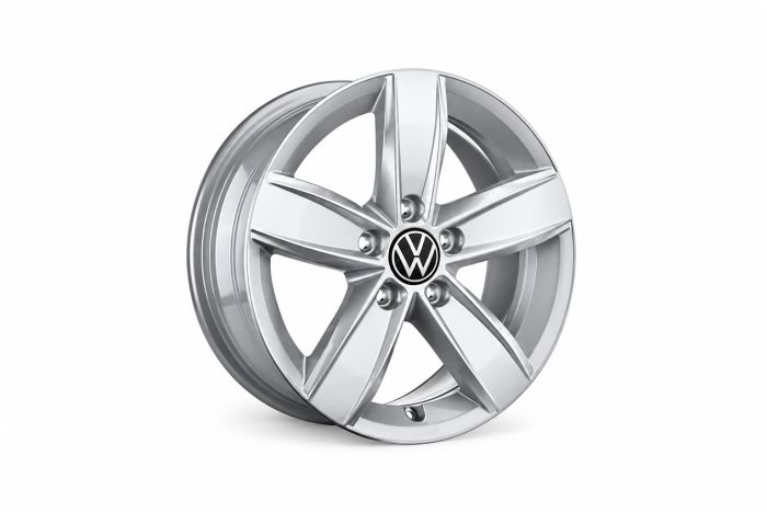 Volkswagen Polo 6 (2G) lichtmetalen velg - zilver (15 inch)