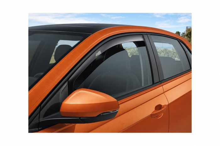 Volkswagen Polo 6 (2G) windgeleider portier - voorzijde (2 stuks)