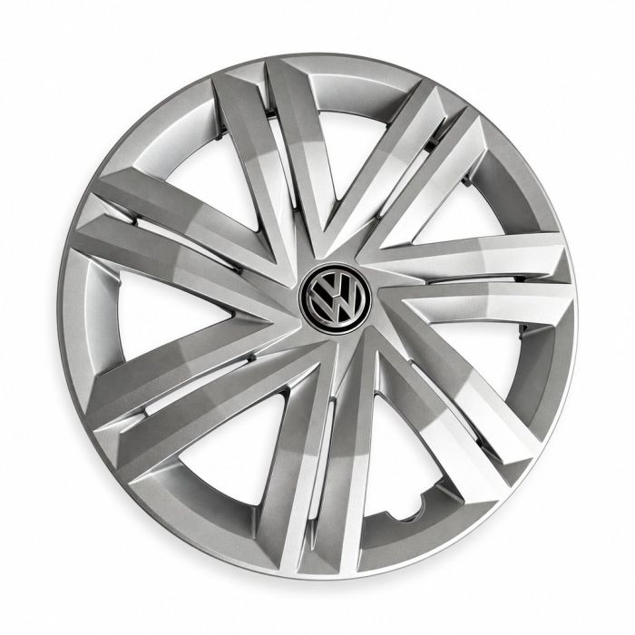 Volkswagen Polo 6 (2G) wieldop - wieldop zilver/chroom/zwart