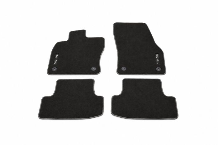 Volkswagen T-Roc (2GA) velours mattenset - zwart