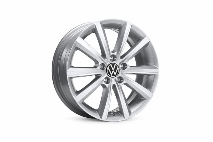 Volkswagen T-Roc (2GA) lichtmetalen velg - zilver (17 inch)
