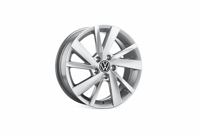 Volkswagen T-Roc (2GA) lichtmetalen velg - zilver (17 inch)
