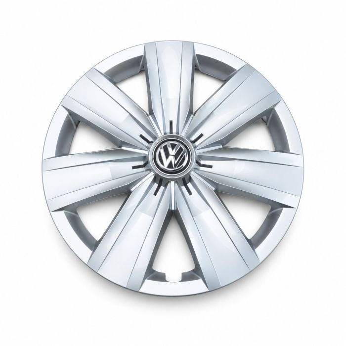 Volkswagen T-Roc (2GA) wieldop - wieldop zilver/chroom/zwart