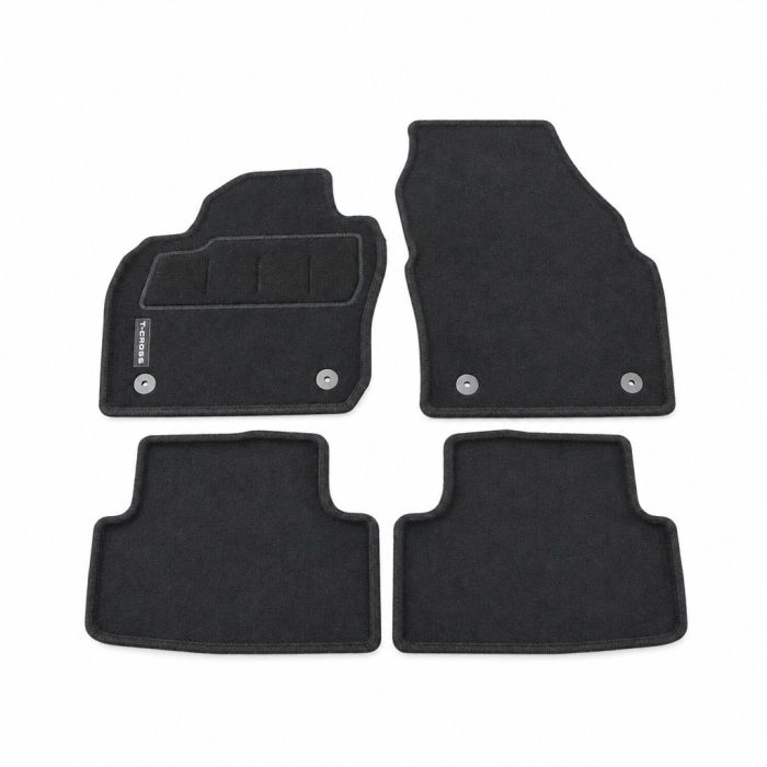 Volkswagen T-Cross (2GM) velours mattenset - zwart
