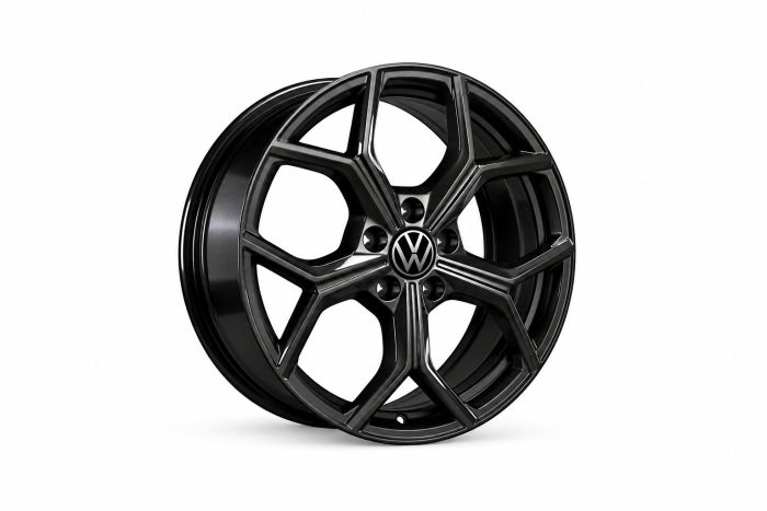 Volkswagen T-Roc (2GV) lichtmetalen velg - zwart (18 inch)
