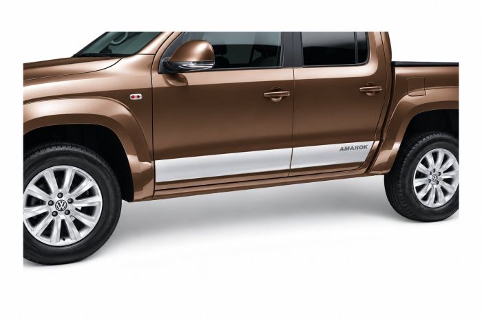 Volkswagen Amarok (2H) decorfolie - zilver