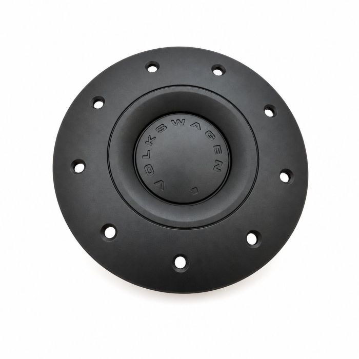 VW bedrijfswagens Caddy 3 (2K/SA) naafdoppen - satijnzwart (15 inch)