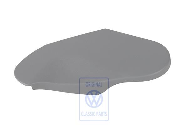 Volkswagen Caddy 3 (2K) rugleuningbekleding rechtsbinnen zonder opening - kunstgrijs