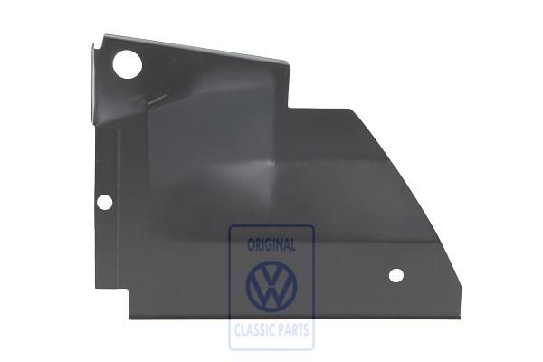 Volkswagen Passat B1 verbindingsplaat - rechtsachter, sedan