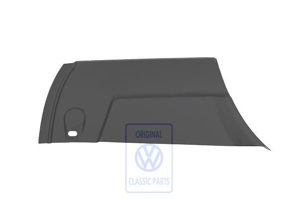 Volkswagen Passat B2 reparatieplaat zijpaneel - linksachter onder, hatchback