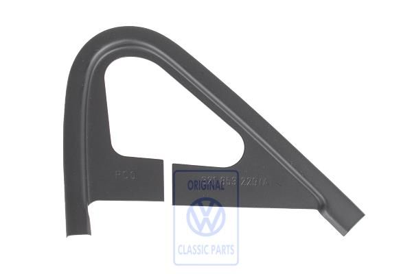 Volkswagen Passat B2 montageframe achter sierlijst - links, rechtsgestuurd