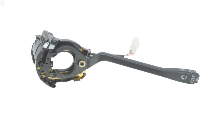 Volkswagen Passat B2 ruitenwisserhendel met start-stopknop - zwart