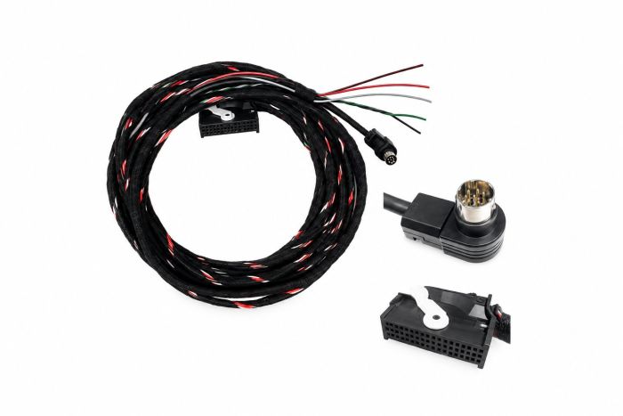 Kabelset TV-tuner voor Volkswagen MFD en Audi RNS-D met CAN