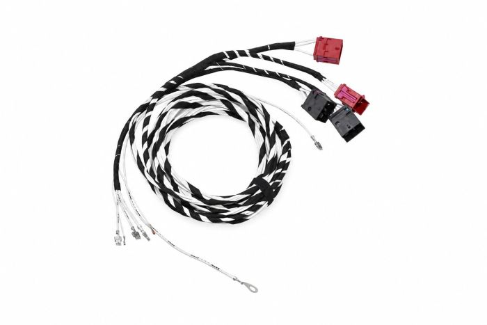Kabelset stoelverwarming met lordose-aanpassing voor Audi A4 B6, A4 B7