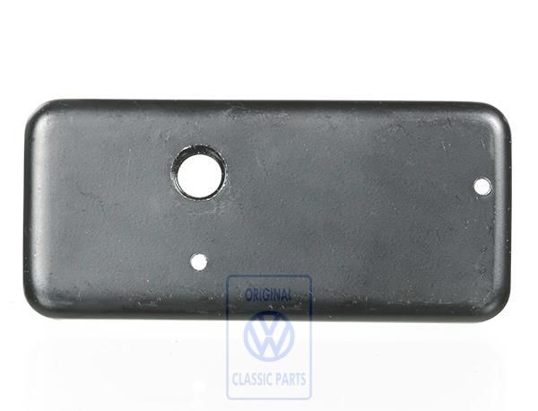 Volkswagen bevestigingsplaat extra laadruimtestoel - links