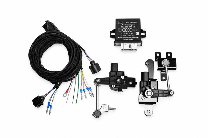 Complete set voor automatische koplampnivellering voor Audi Q7 4L