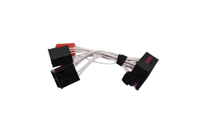 Adapter voor head unit voor Audi BNS 5.0, Concert 3, Symphony 3 voor Audi A3 8P, A4 8E