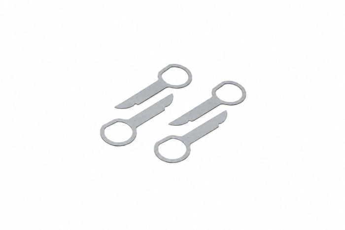 Radioverwijdertool (4x) voor Volkswagen, Audi, SEAT, Škoda, Mercedes en Ford