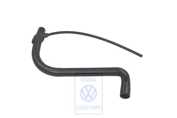 Volkswagen Passat B3 koelmiddelslang expansievat naar radiateur met airco (RA, SB, 1Y)