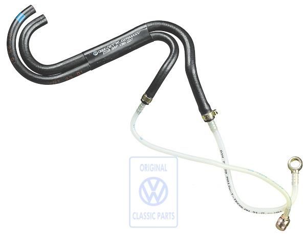 Volkswagen Passat B3 set brandstoftoevoer- en retourleidingen (RA, SB)