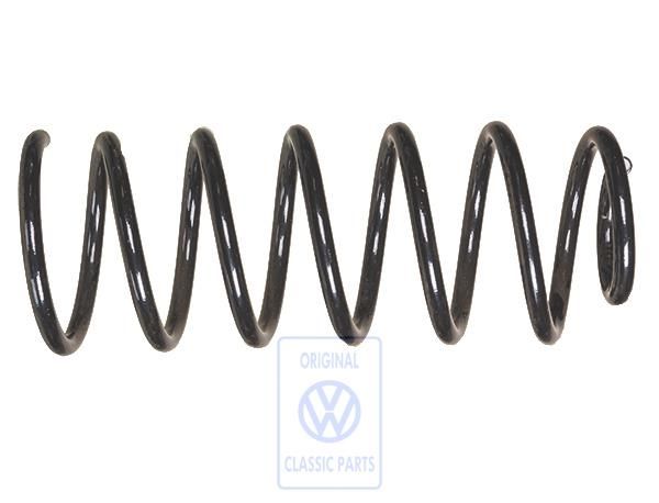 Volkswagen schroefveer - voor, 1x groen/2x roze