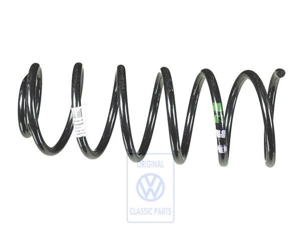 Volkswagen schroefveer - voor, 2 roze en 2 groene markeringen