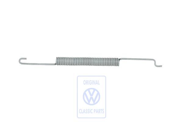 Volkswagen trekveer trommelrem - boven