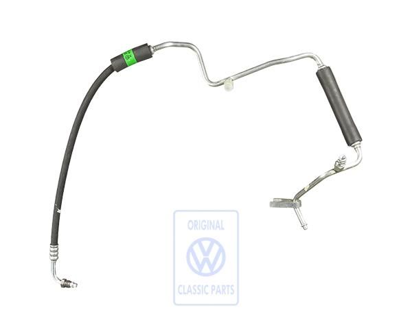 Volkswagen Passat B3 koelmiddelslang expansieventiel naar reservoir (ABS, 2E, 9A)