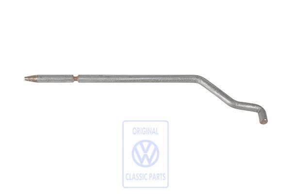 Volkswagen Passat B3 verbindingsstang achterklepslot - sedan, centraal