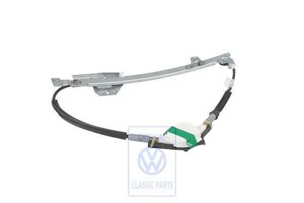 Volkswagen Passat B3 raammechanisme zonder motor - linksachter