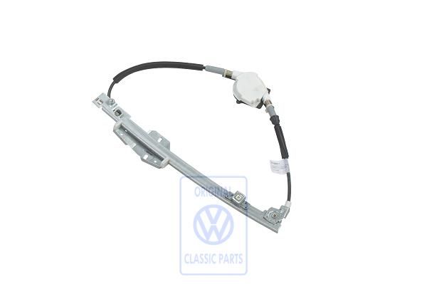Volkswagen Passat B3 raammechanisme zonder motor - rechtsachter