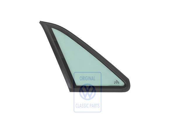 Volkswagen Passat B3 zijruit - links, groen, sedan