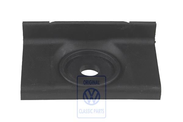 Volkswagen Passat B3 bekleding voorruitframe - midden, rallyzwart