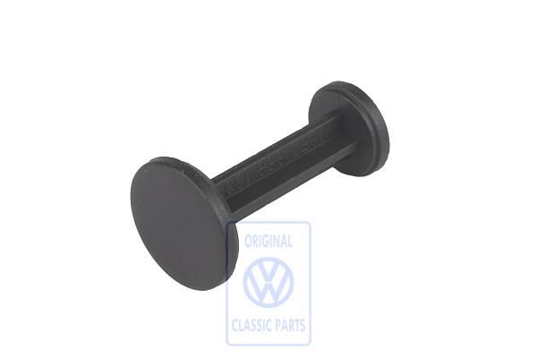 Volkswagen afdekkap dashboardkastslot - zwart