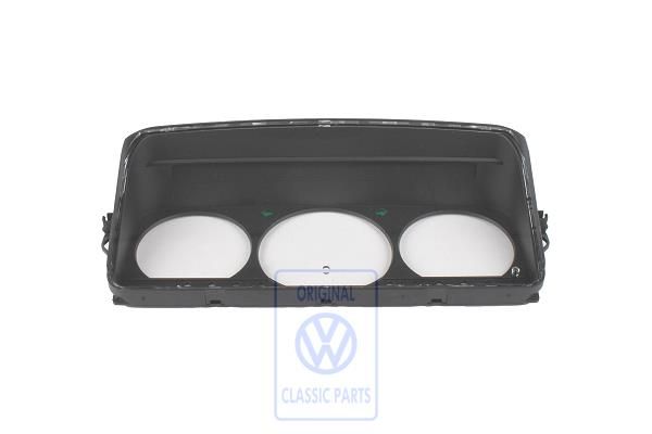 Volkswagen instrumentenbehuizing voor analoge klok