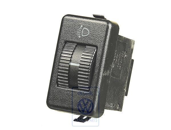 Volkswagen Passat B3 schakelaar koplamphoogteverstelling - zwart