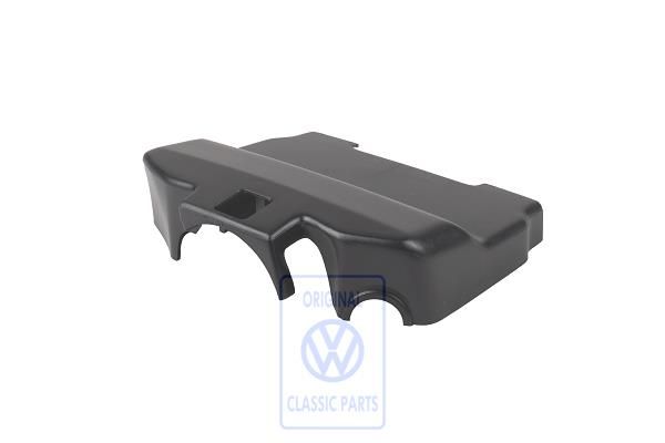 Volkswagen Passat B3 stuurkolombekleding boven - satijnzwart