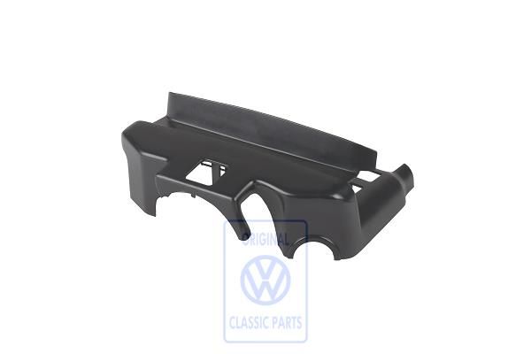 Volkswagen Passat B3 bekleding bovenstuk - satijnzwart, verstelbare stuurkolom