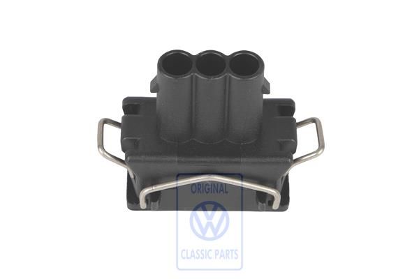 Volkswagen vlakcontactbehuizing 3-polig