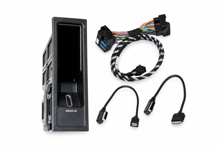 Complete set MDI multimedia jack MEDIA-IN voor Volkswagen